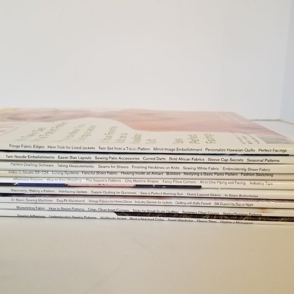 7, years 2002-2003, Threads Magazines, #100-108 issues. - Picture 4 of 7